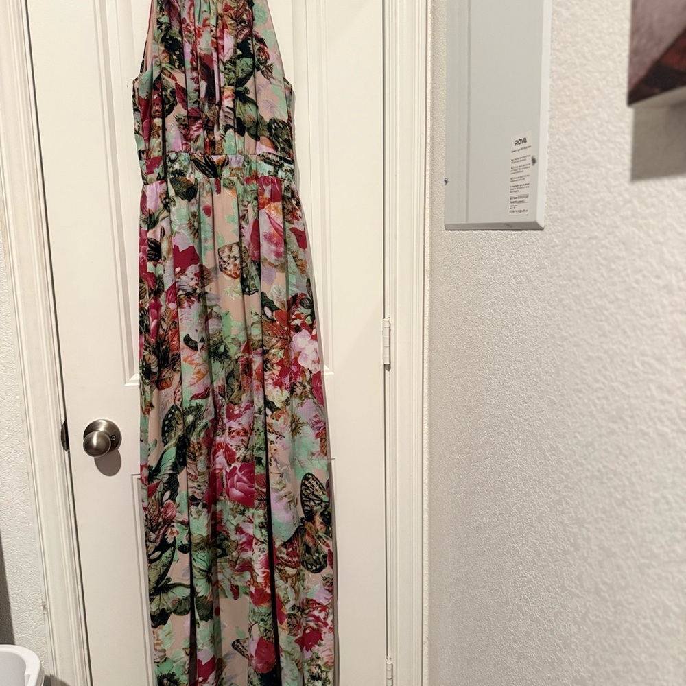 Filly Flair Multicolor Floral Dress